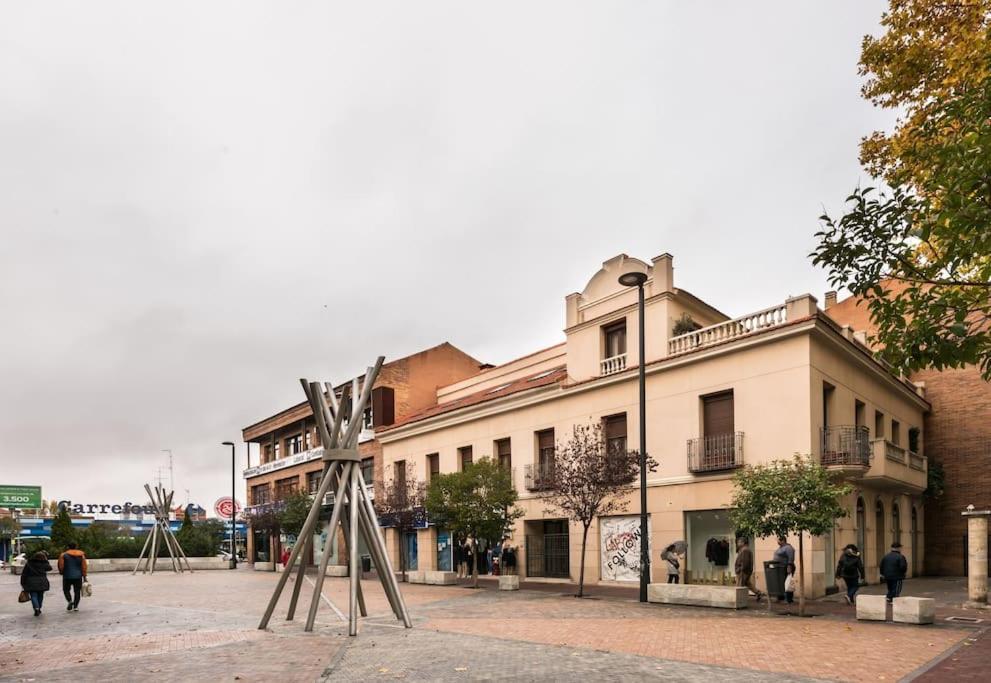Ático con terraza y chimenea junto a Universidad Alcalá de Henares Esterno foto
