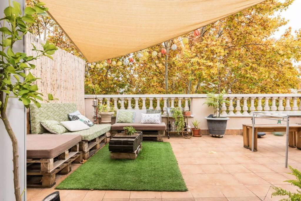 Ático con terraza y chimenea junto a Universidad Alcalá de Henares Esterno foto
